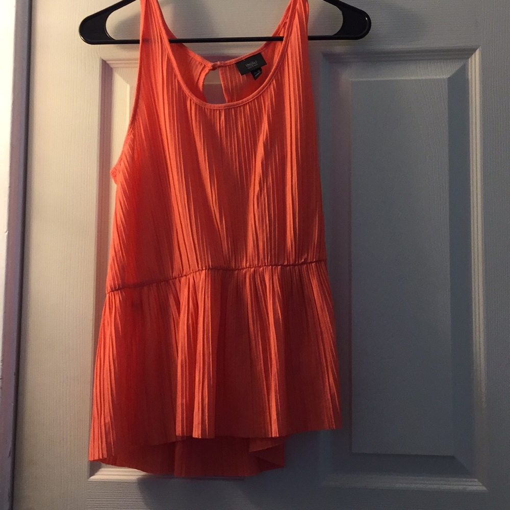 Peplum tank top